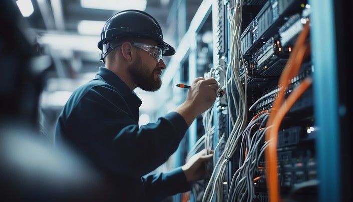 Datennetz schlüsselfertig Datennetz schlüsselfertig
