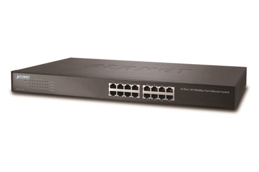 Rackový switch s 16 porty