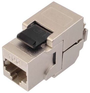 Stíněný keystone modul RJ45, kat. 6A